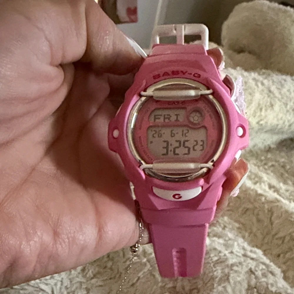 Casio Pink Digital Resin Sports Watch
